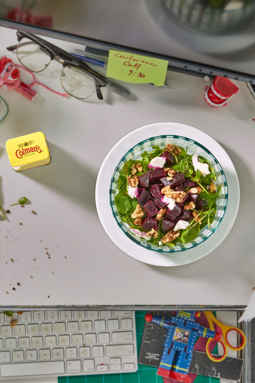 Simple Beet Salad with Mustard Vinaigrette